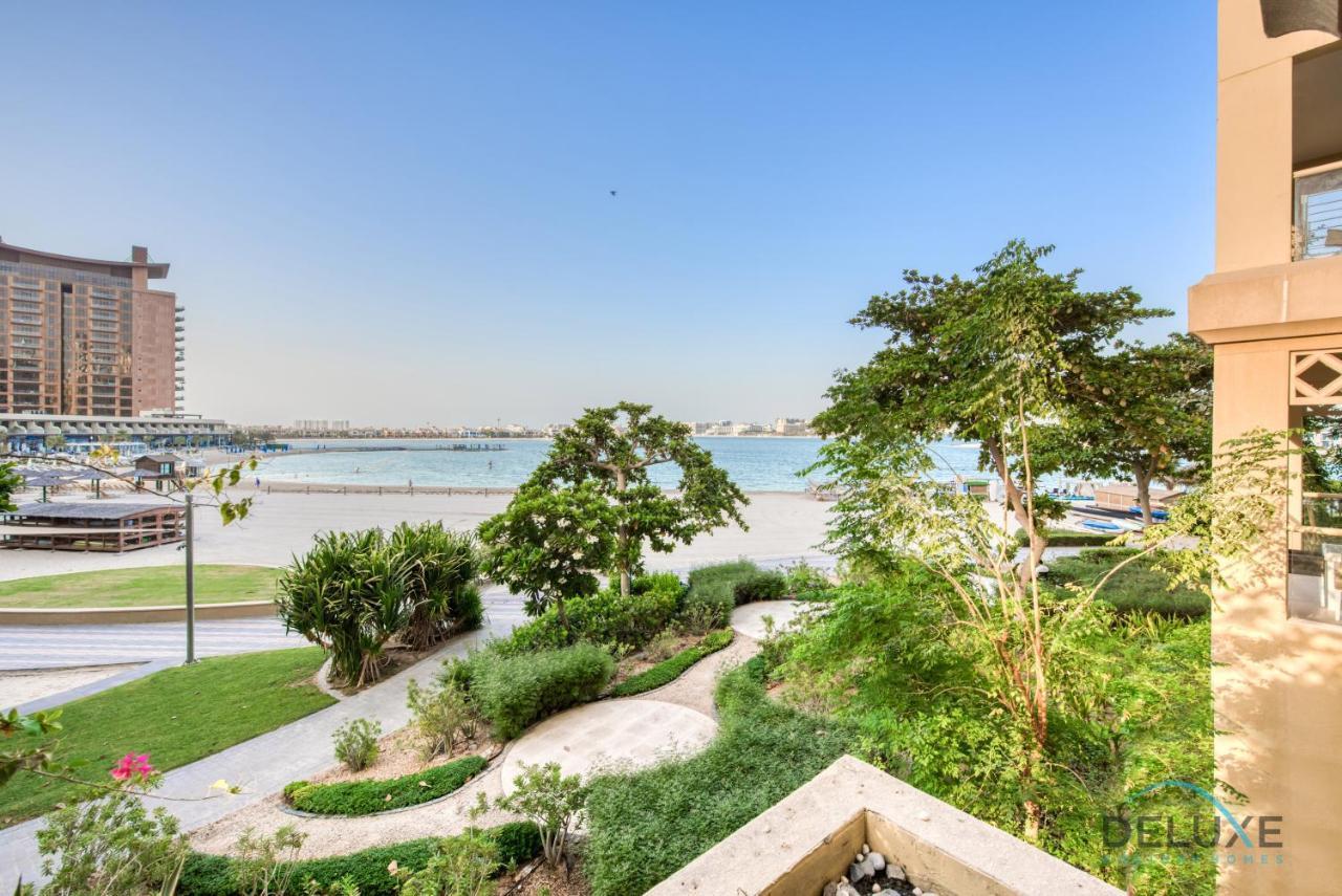 Lively 1 Bedroom At Al Nabat Shoreline 8 Palm Jumeirah By Deluxe Holiday Homes Dubai Eksteriør bilde