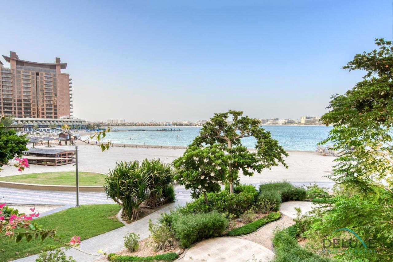 Lively 1 Bedroom At Al Nabat Shoreline 8 Palm Jumeirah By Deluxe Holiday Homes Dubai Eksteriør bilde