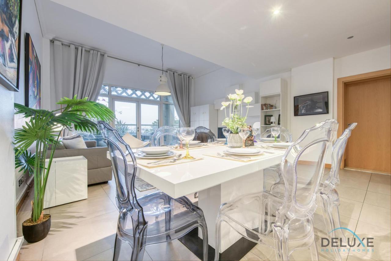 Lively 1 Bedroom At Al Nabat Shoreline 8 Palm Jumeirah By Deluxe Holiday Homes Dubai Eksteriør bilde